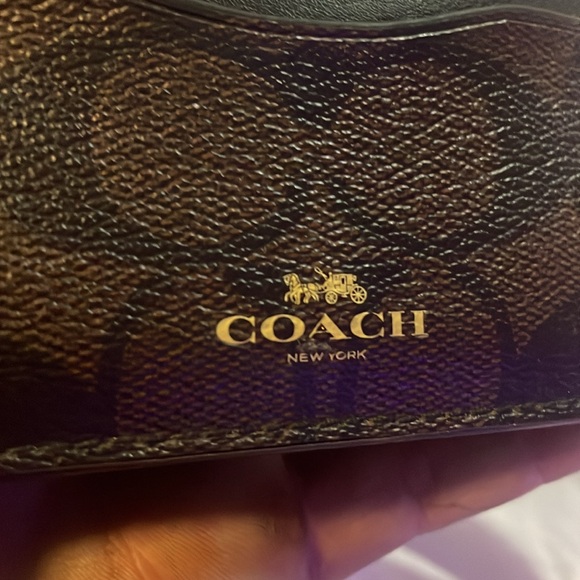 Coach, New York signature card case - Picture 4 of 4